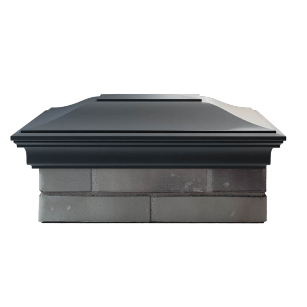 Колпак Zking Монблан Серый на столб 2х1.5 кирпича (515х385мм) в Славгороде фото