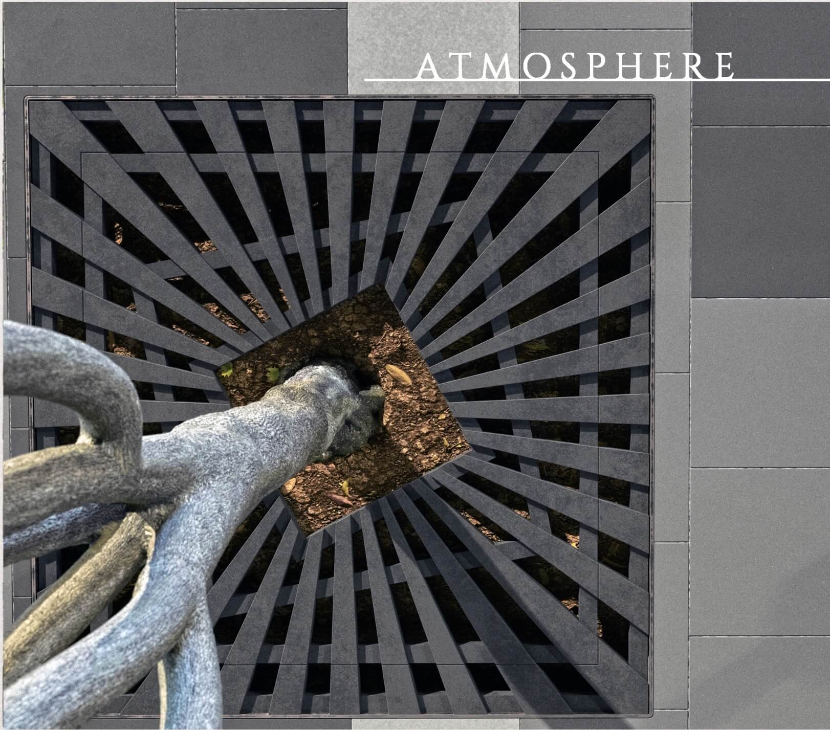 Приствольная решетка для дерева ZKING ATMOSPHERE 1.2х1.2м Черная в Славгороде фото