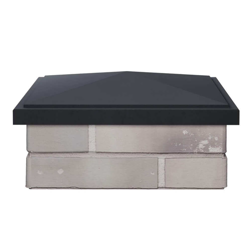 Колпак Zking БонаМоно Серый на столб 1.5х1.5 кирпича (385х385, 400х400мм) Славгород фото