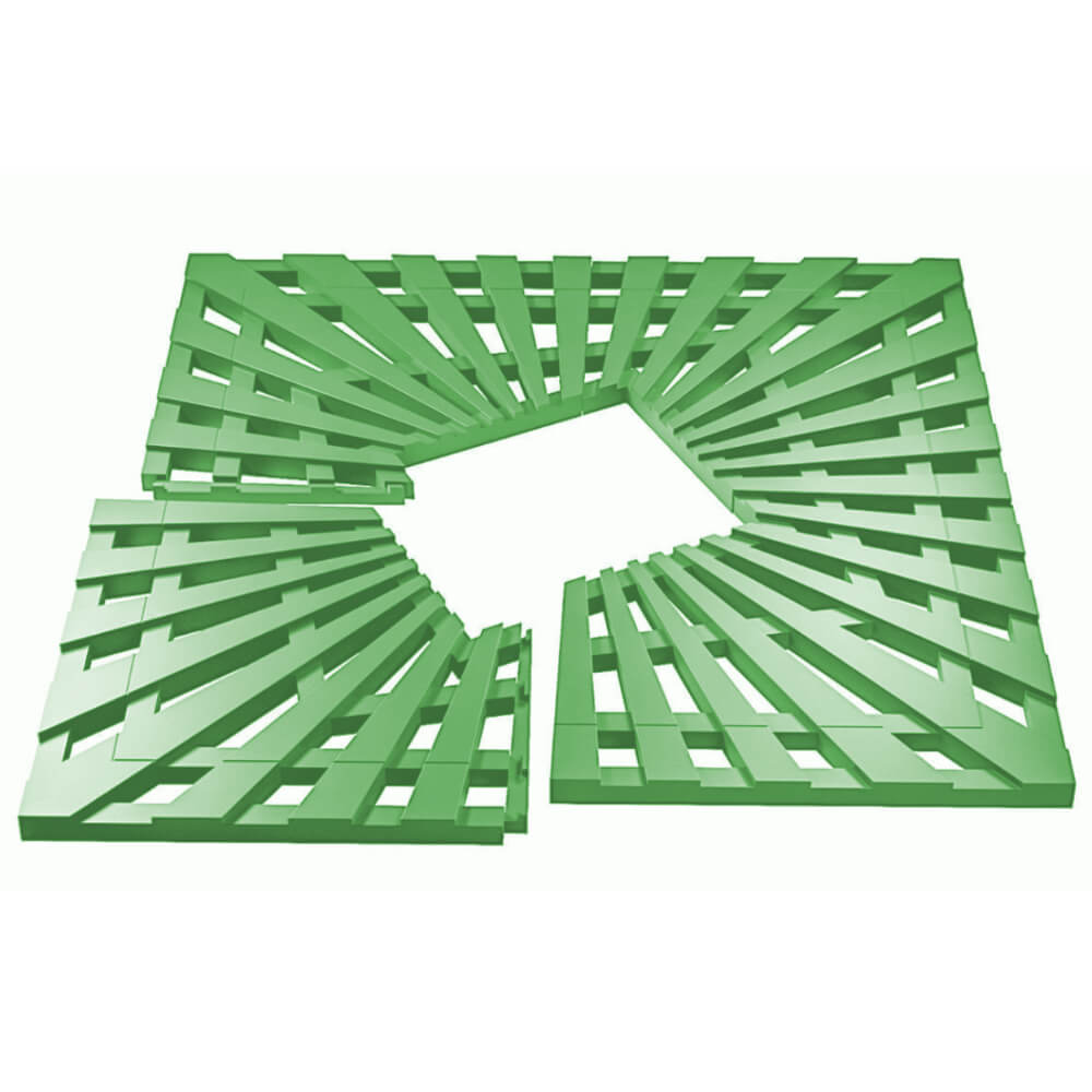 Приствольная решетка для дерева ZKING ATMOSPHERE 1.2х1.2м Зеленая в Славгороде фото