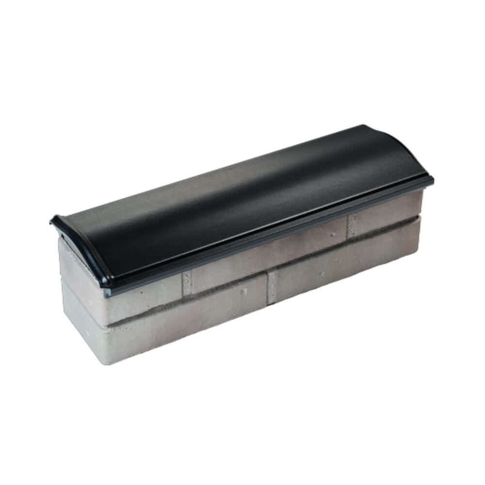 Парапет Zking Монблан Черный посадка на 0.5 кирпича (130мм) в Славгороде фото