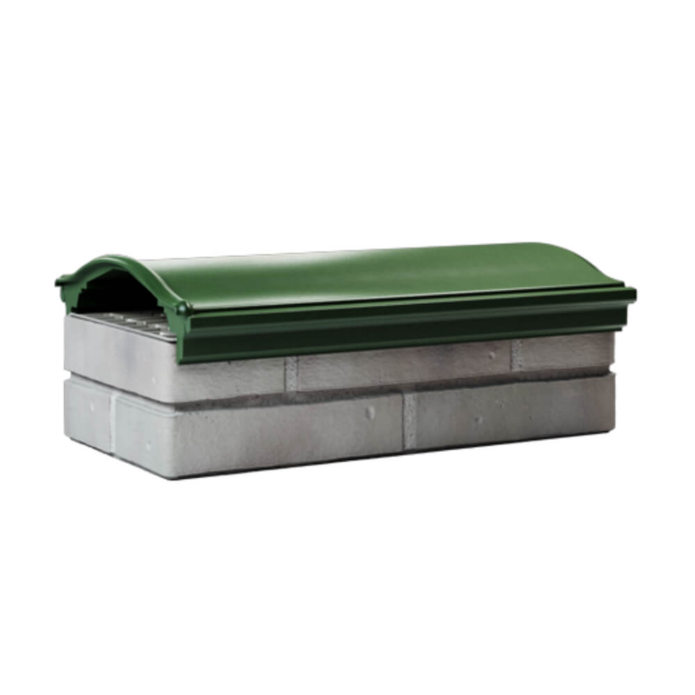 Парапет Zking Монблан Зеленый посадка на 1 кирпич (200/225/255мм) Славгород фото