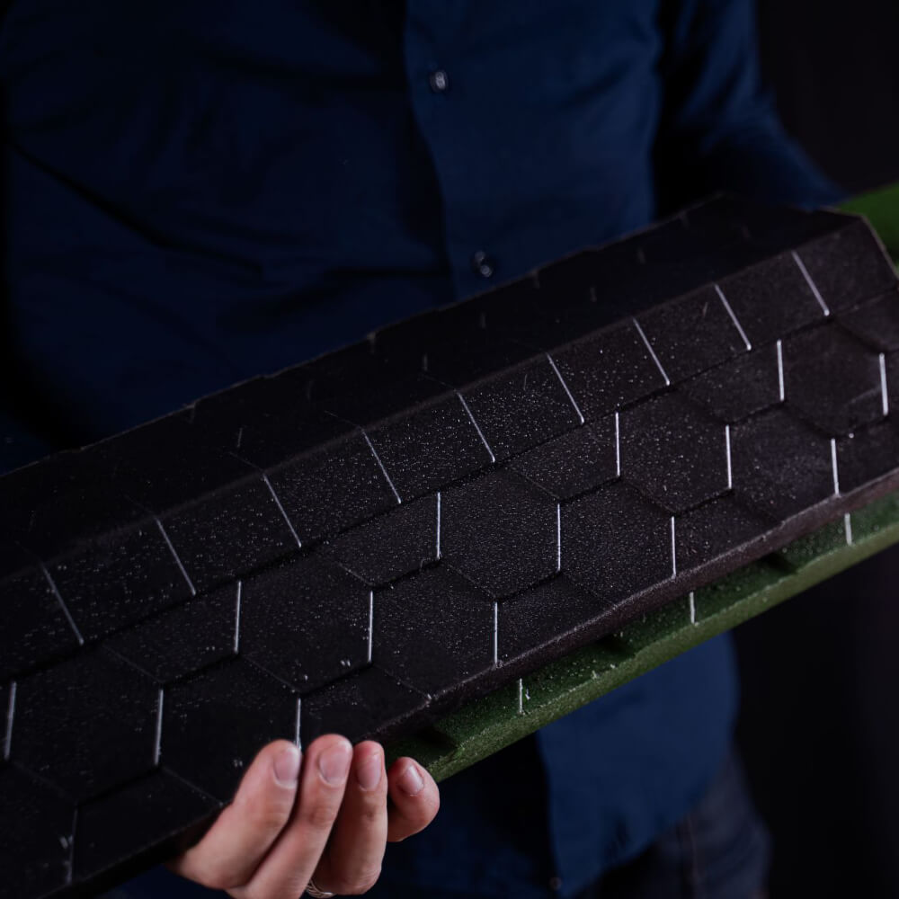 Парапет Zking Эверест Черный с посадкой на 1 кирпич (200/225/255мм) в Славгороде фото