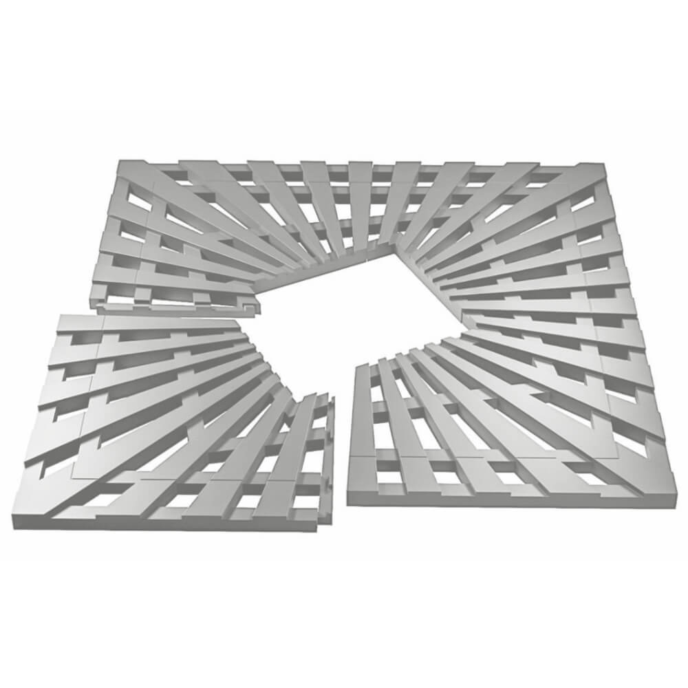 Приствольная решетка для дерева ZKING ATMOSPHERE 1.2х1.2м Бежевая в Славгороде фото