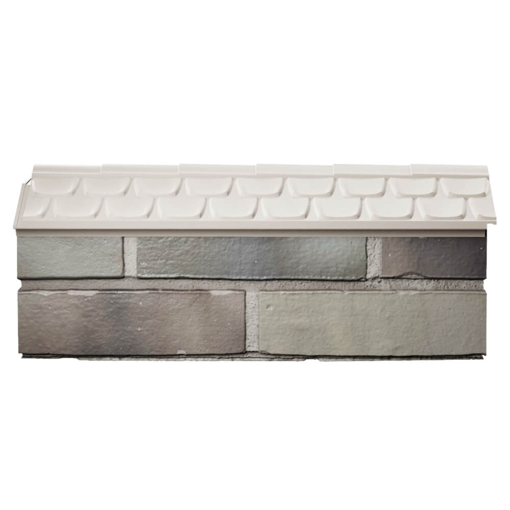 Парапет Zking Эльбрус Бежевый с посадкой на 0.5 кирпича (130мм) в Славгороде фото