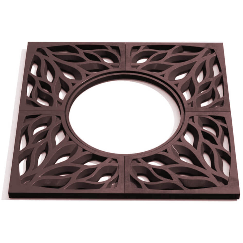 Приствольная решетка для дерева ZKING CRUST 1.2х1.2м Коричневая Славгород фото