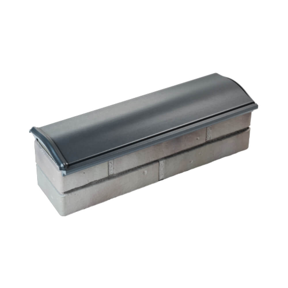 Парапет Zking Монблан Серый посадка на 0.5 кирпича (130мм) в Славгороде фото