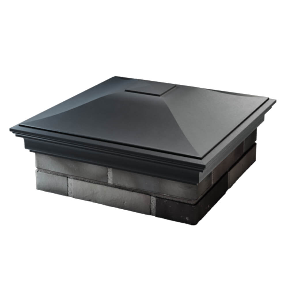 Колпак Zking Монблан Серый на столб 2х2 кирпича (515х515мм) в Славгороде фото