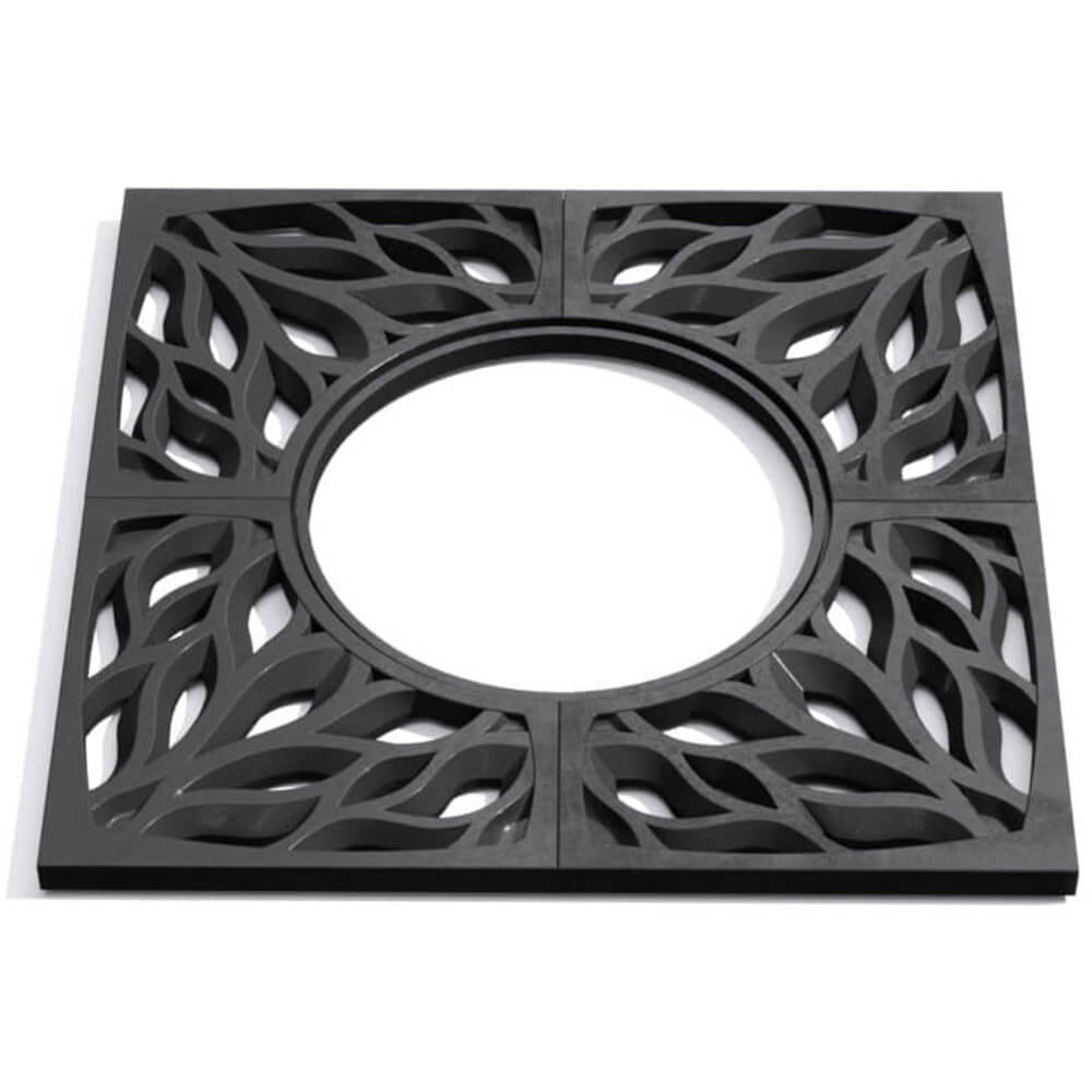 Приствольная решетка для дерева ZKING CRUST 1.2х1.2м Черная Славгород фото