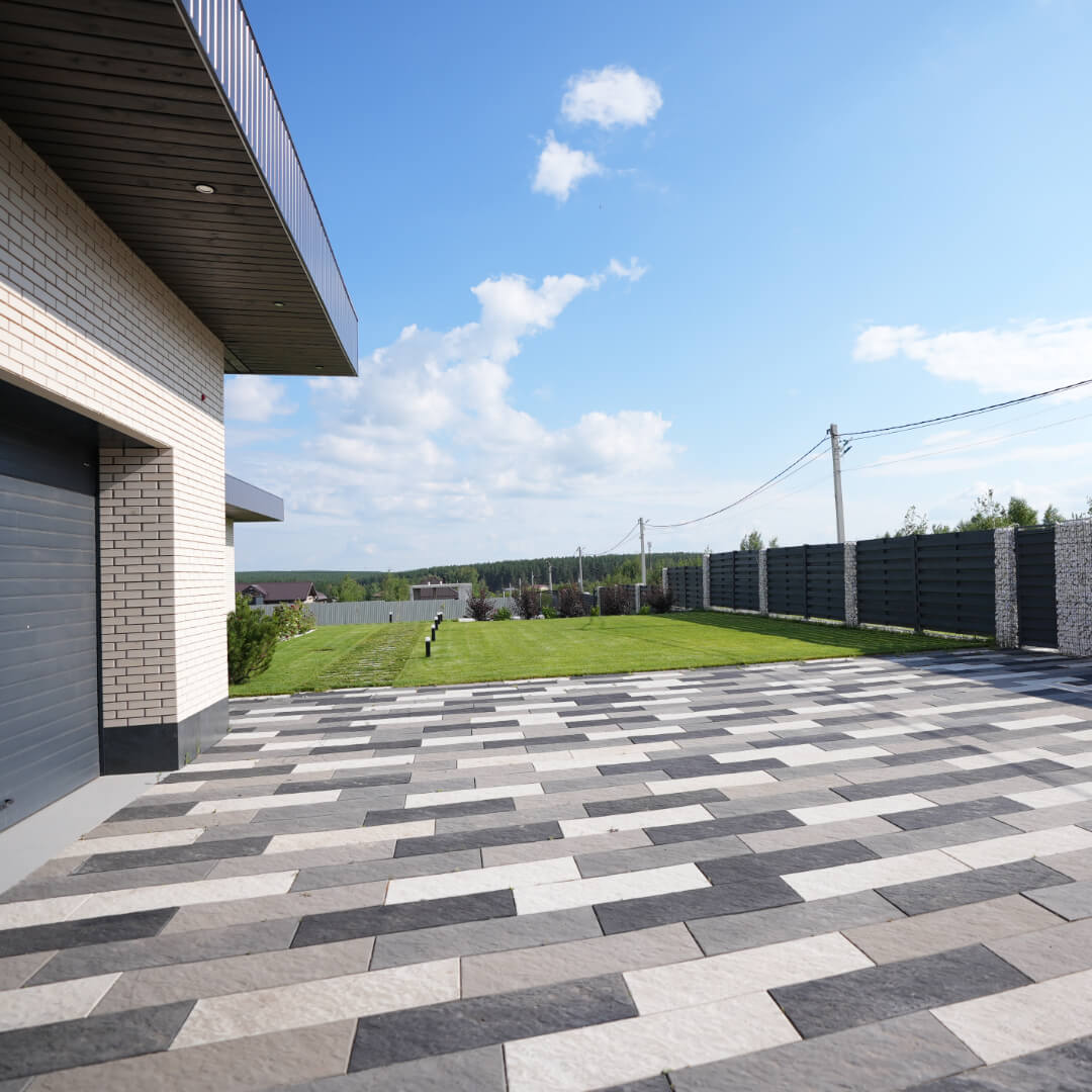 Шаговая плита STONE Черный Сланец 990х330х55мм в Славгороде фото